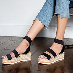 Dolce Vita Lury Espadrilles Women's 9 black